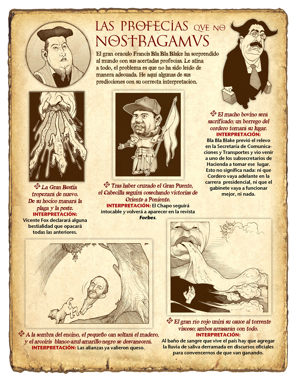 PROFECIAS QUE NO NOS TRAGAMUS